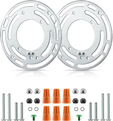 universal light fixture mounting plates